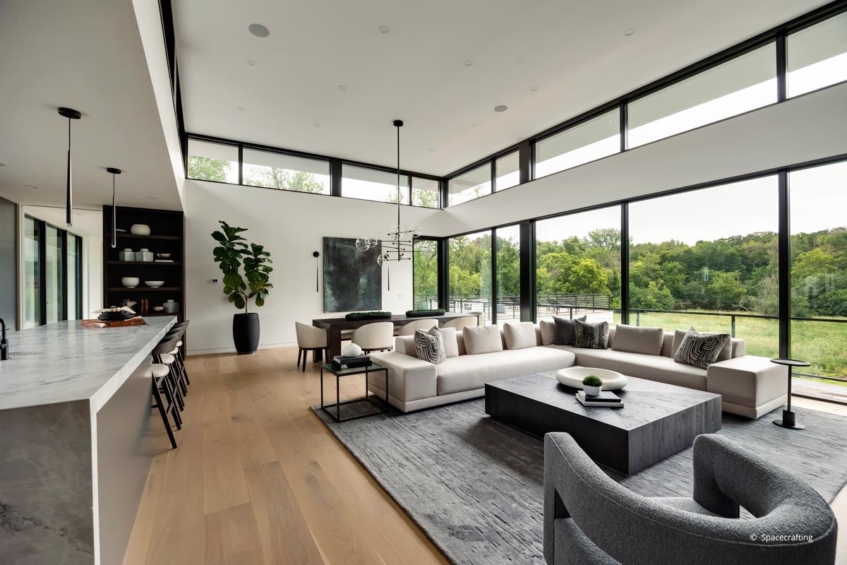AO503 - Interior of home with VistaLuxe windows and doors