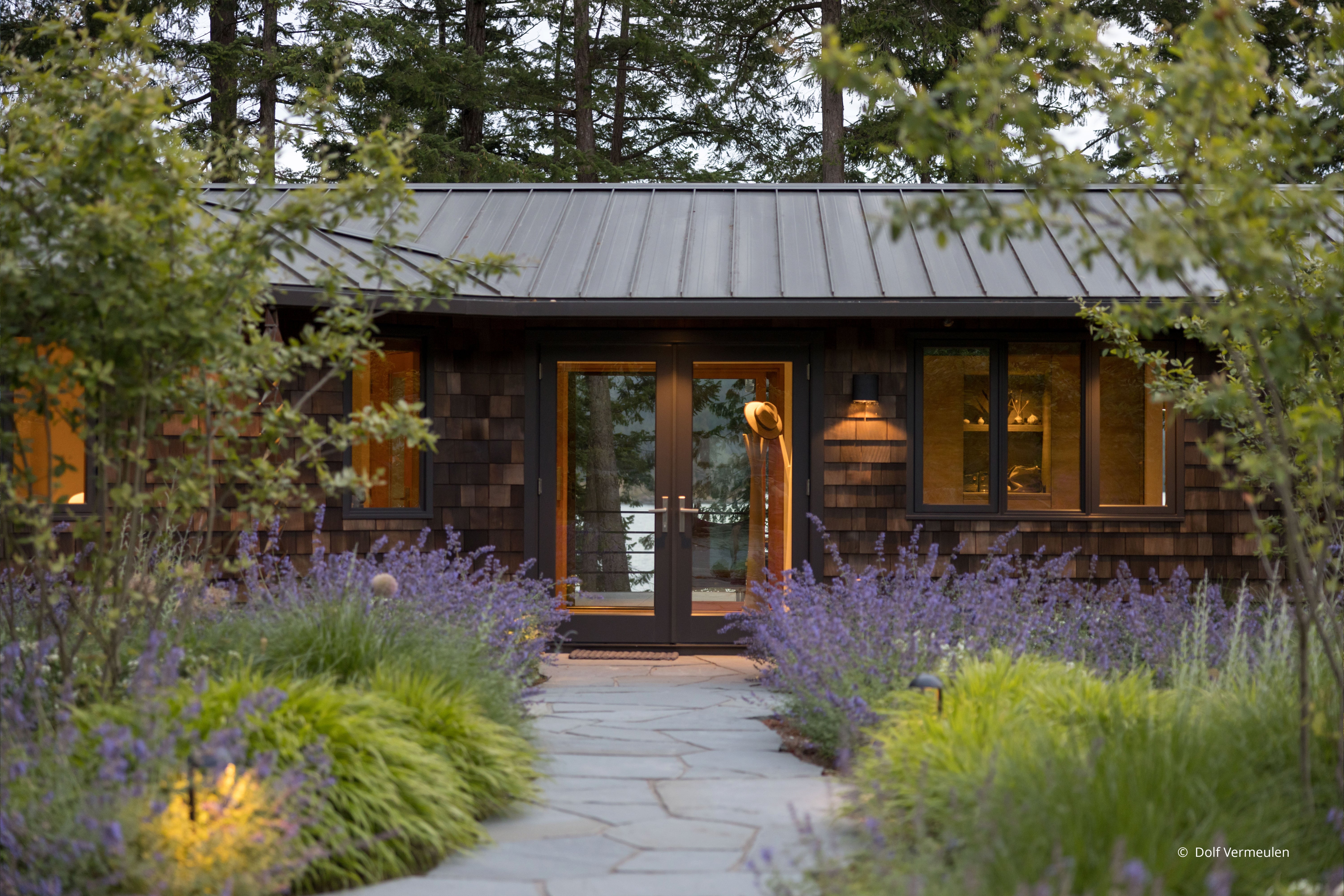 AO303 - Exterior of contemporary home with Ultra Series windows and doors