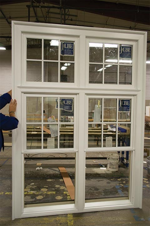 CS09-07, Double Hung with Beaded Trim (exterior)