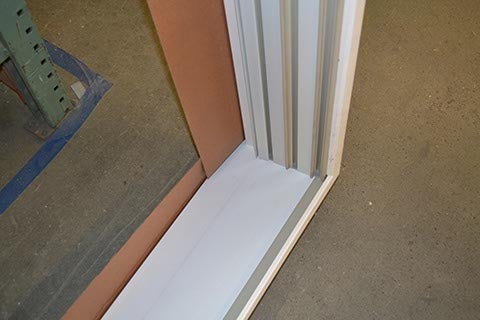 CS51-1, Heritage Series Triple Hung (closeup of sill)