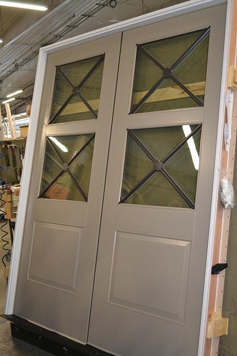 CS32-5, Three-Tone Door with Custom Divided Lites (interior)