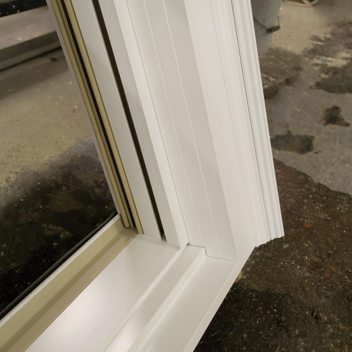 CS04-1, Extension Jambs & Custom Casing (exterior side/sill view)