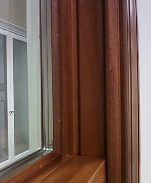 CS07-4, Sterling Single Hung with All-Wood Jamb Liner Covers (interior of jamb liner)