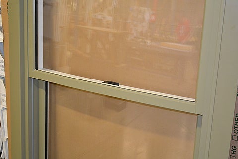 CS19-4, Double Hung & Transom with Curved Glass (exterior check rail)