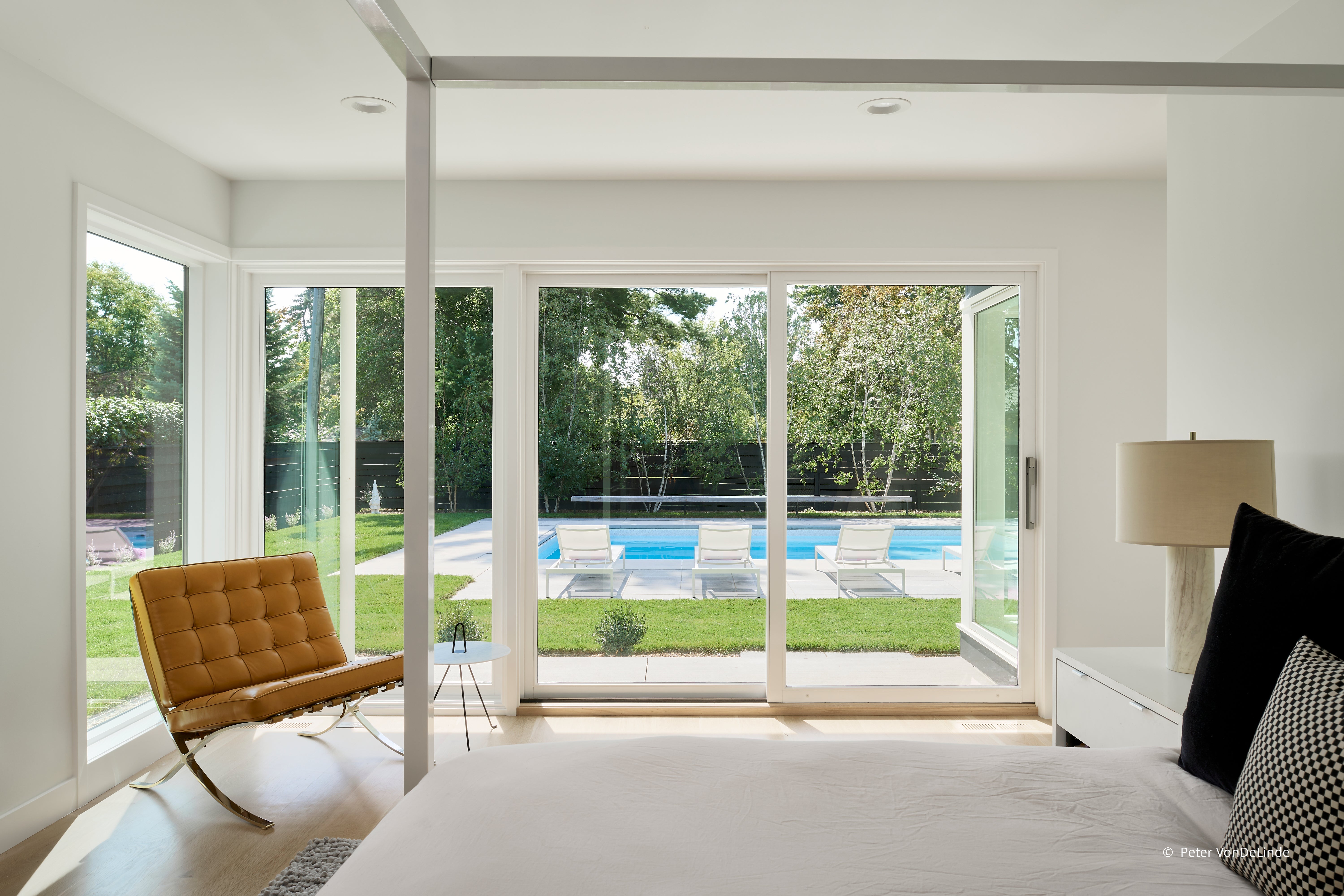 AO120 - Interior of contemporary home with Forgent Series windows and doors