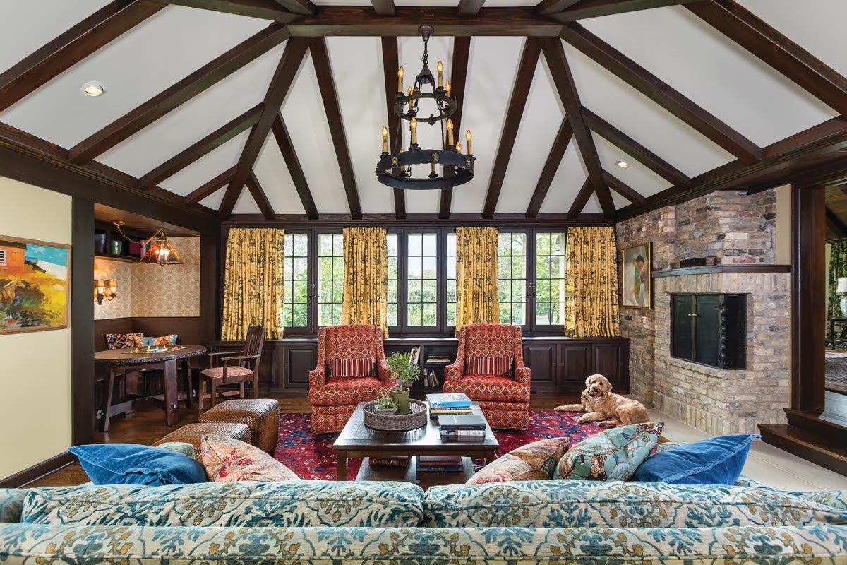 Z800 - Heritage Series inswing French casements in 1930s Tudor home