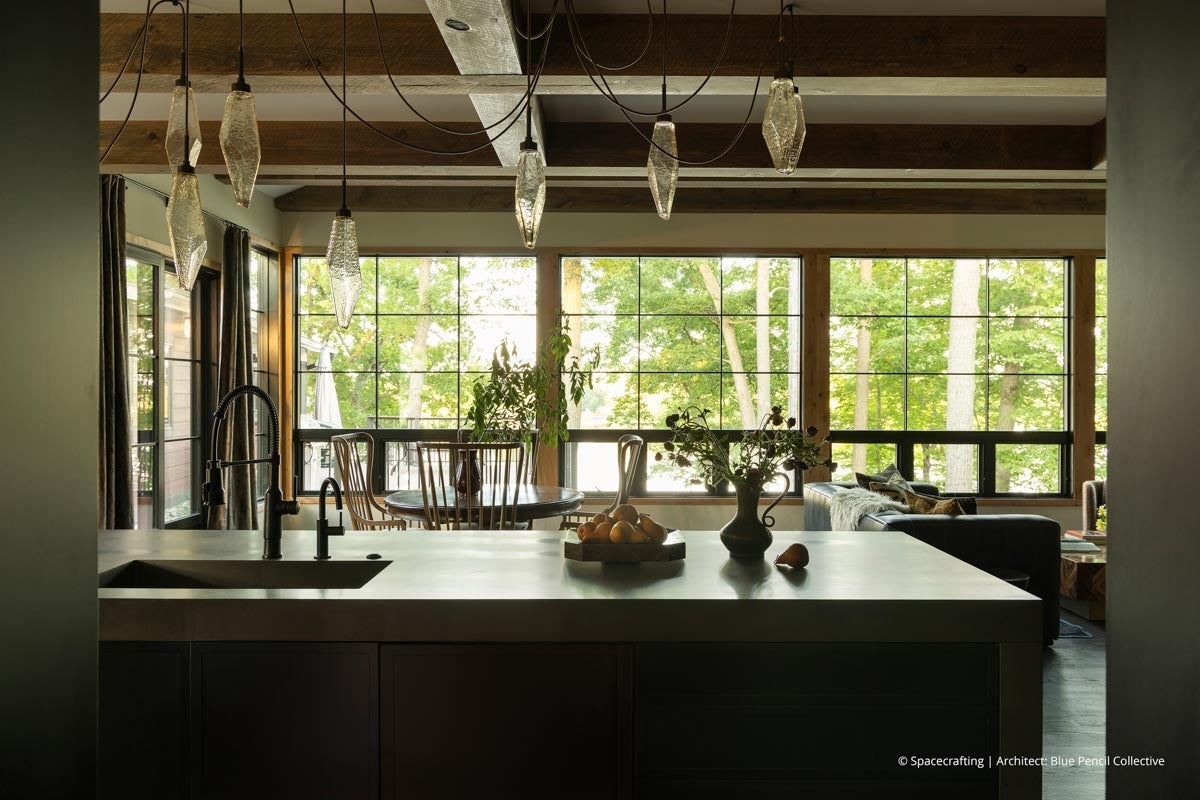 AQ706 - Interior of building with Ultra Series windows and doors