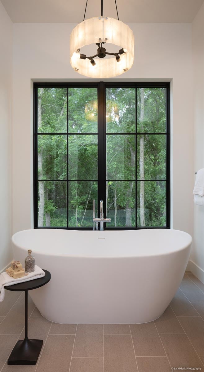 AN330 - bathroom tub in front of VistaLuxe Collection window