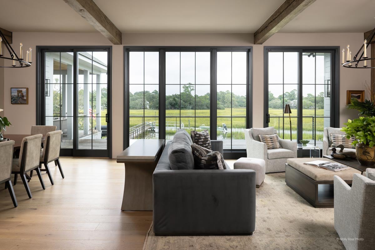 AR502 - Interior of home with Ultra Series windows and doors