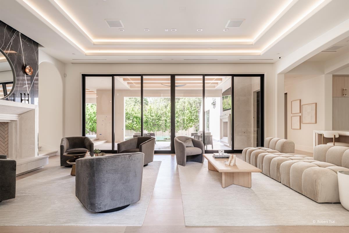 AO605 - Interior of home with Ultra Series windows and doors