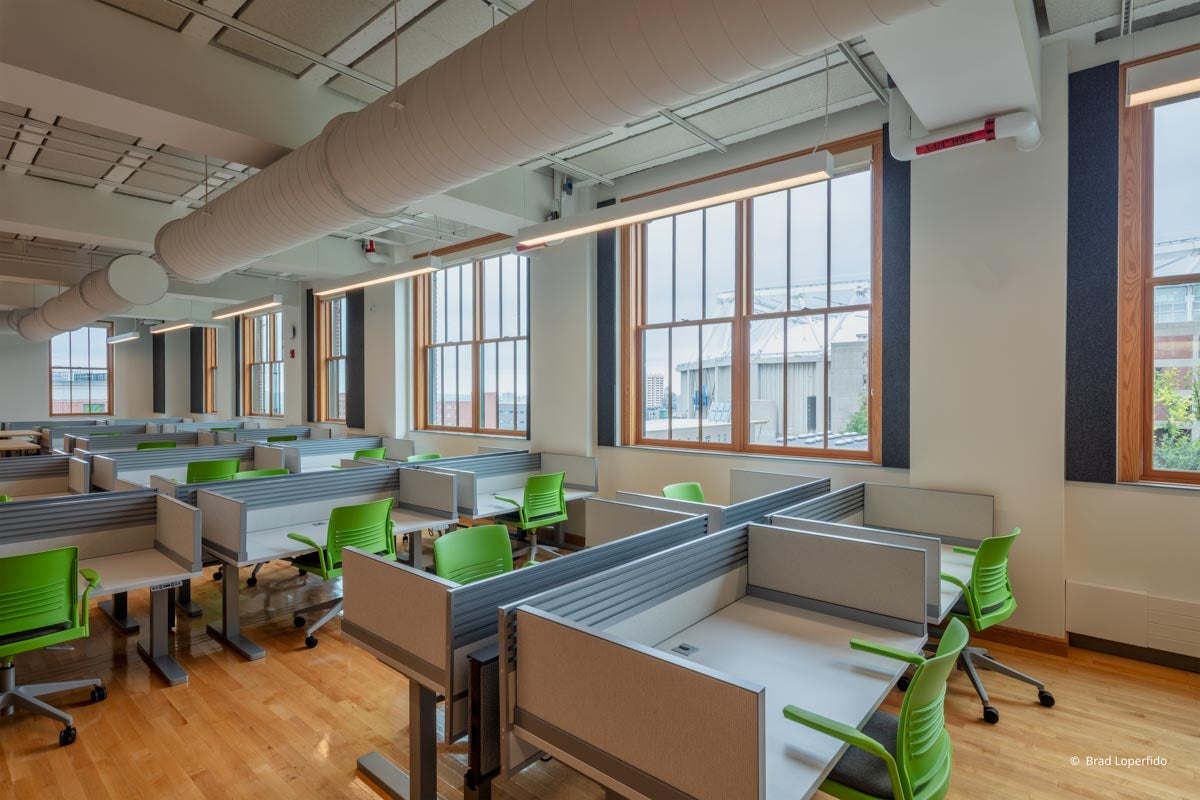 AQ209 - Interior of building with Ultra Series windows and doors