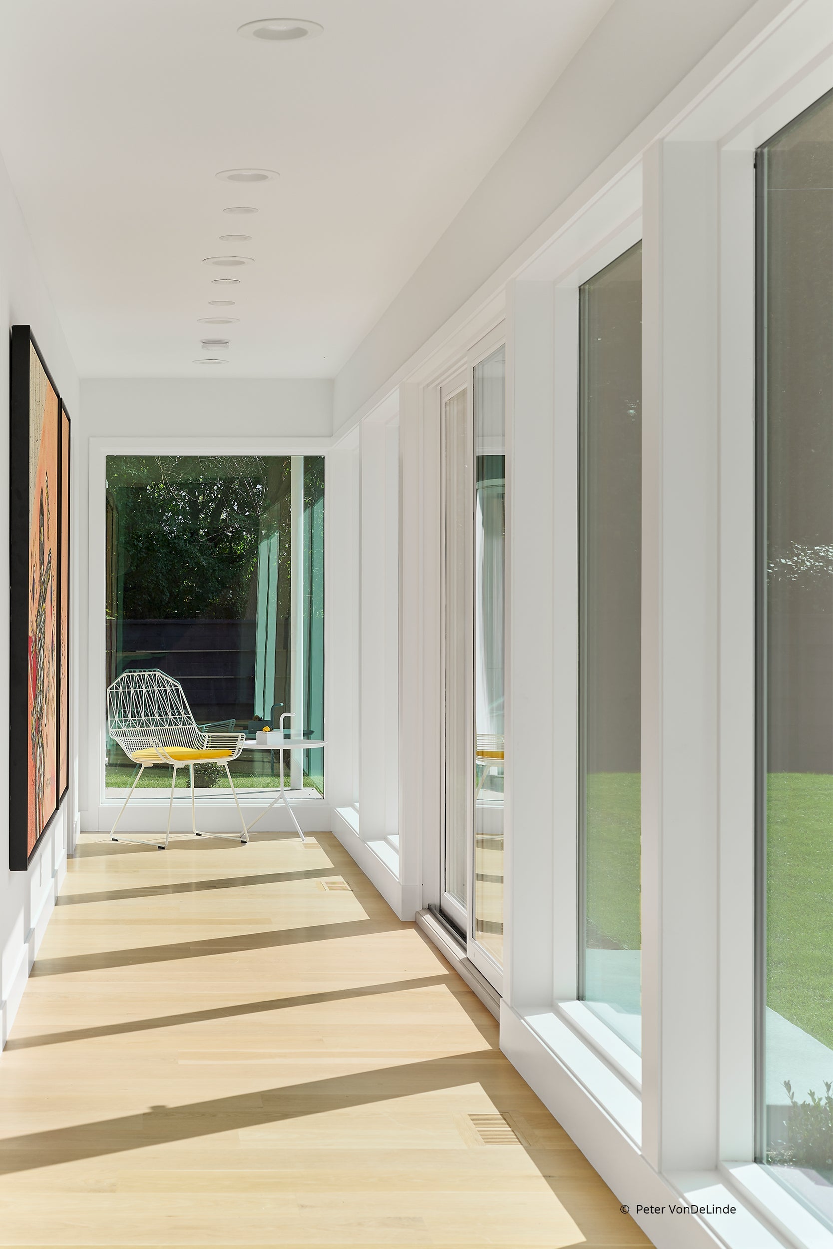 AO124 - Interior of contemporary home with Forgent Series windows and doors