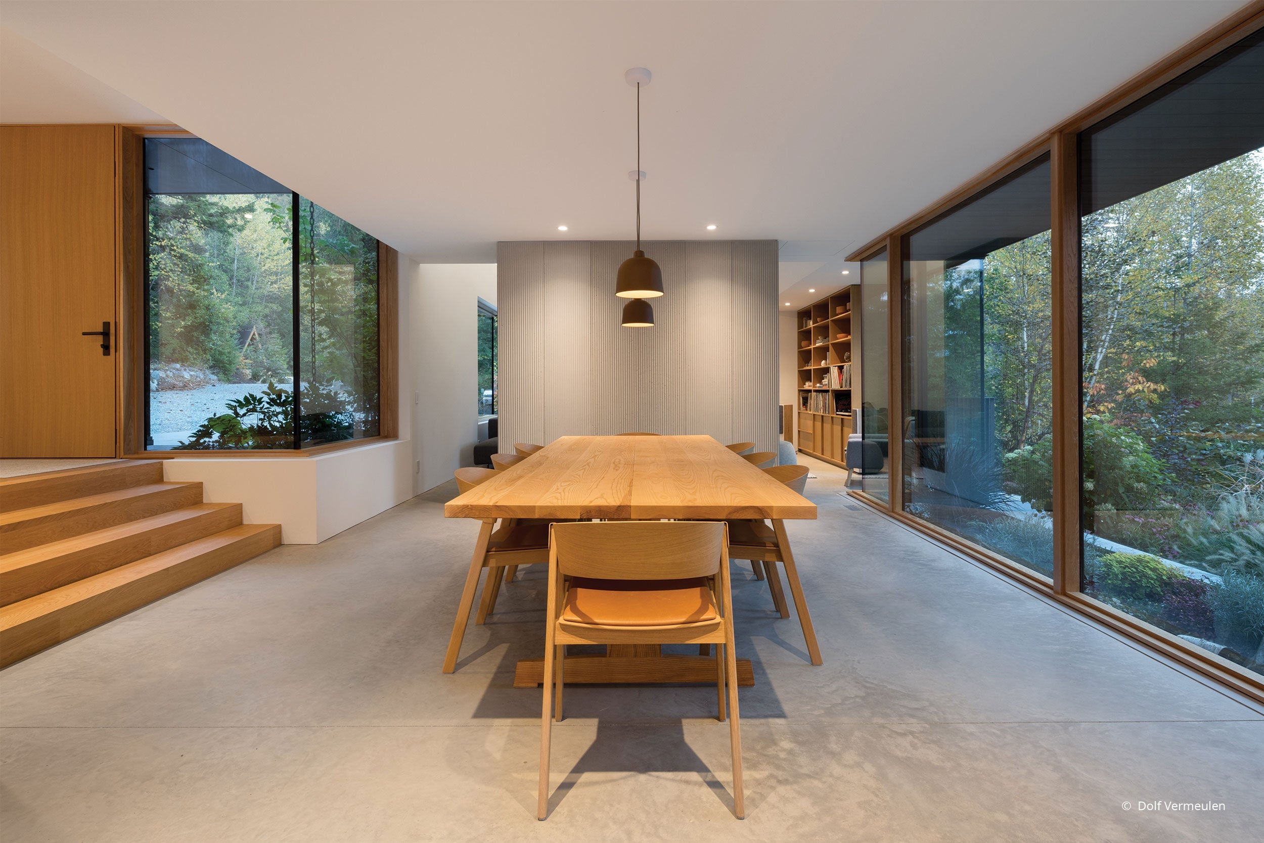 AO242 - Interior of contemporary home with VistaLuxe windows and doors