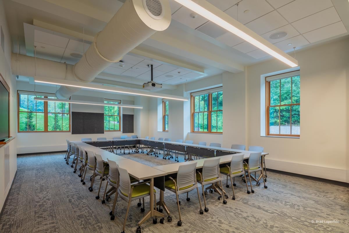 AQ210 - Interior of building with Ultra Series windows and doors
