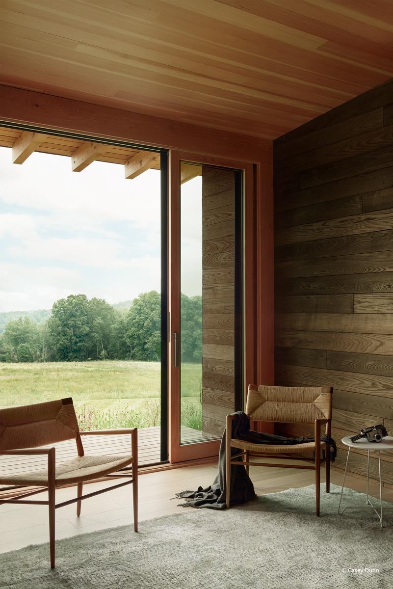 AQ108 - Interior of home with VistaLuxe WD LINE windows and doors