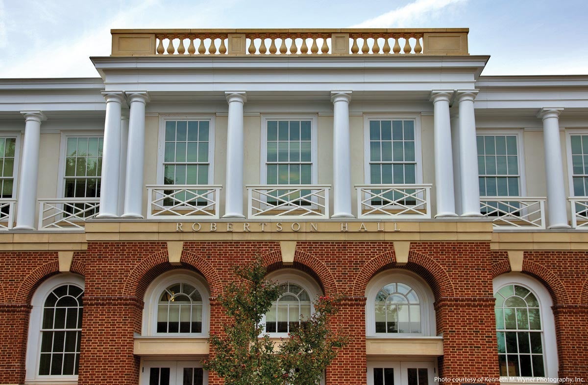 F425 University of Virginia Rouss Hall historical renovation