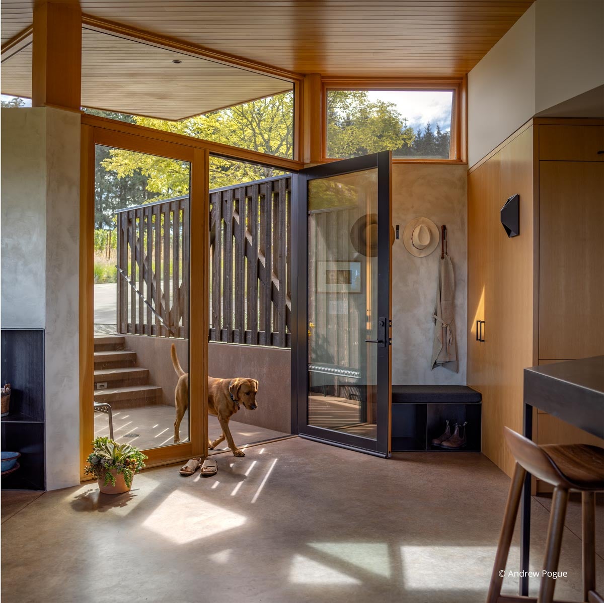 AQ900 - Interior of home with Ultra Series windows and doors