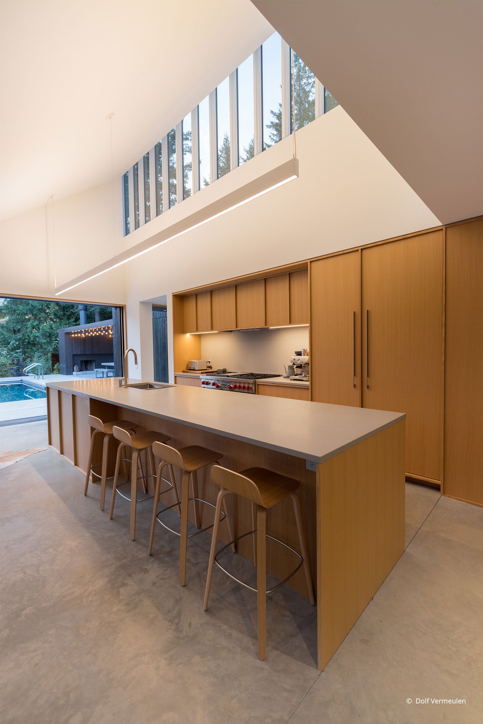 AO241 - Interior of contemporary home with Vistaluxe windows and doors