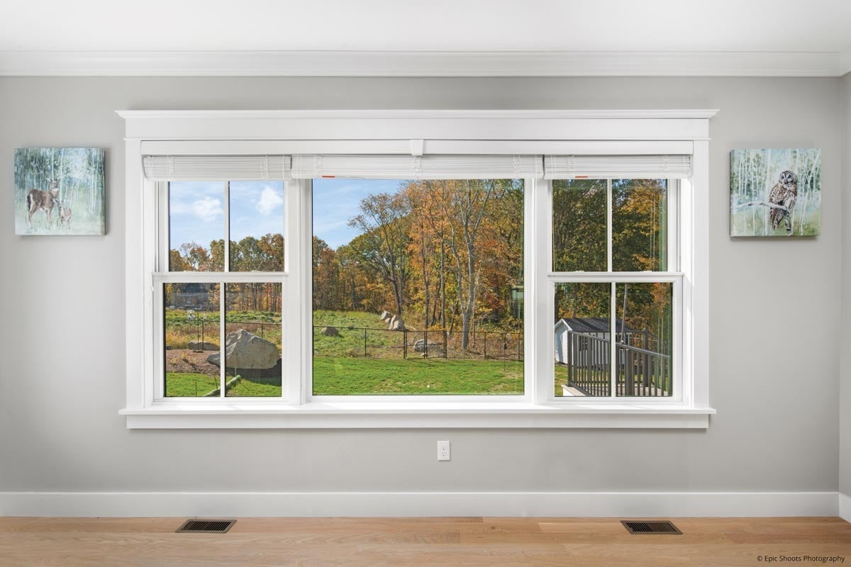 AM801 - living room with Forgent series windows