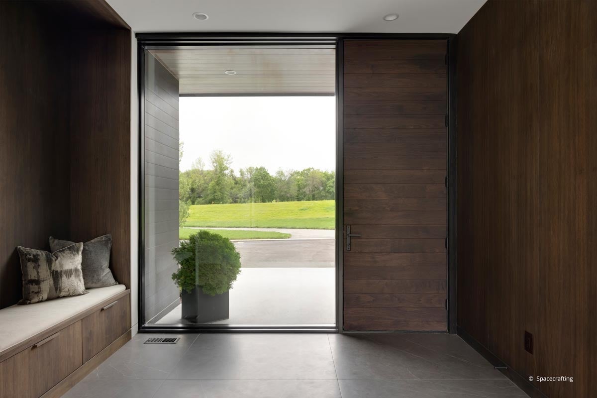 AO502 - Interior of home with VistaLuxe windows and Heritage door