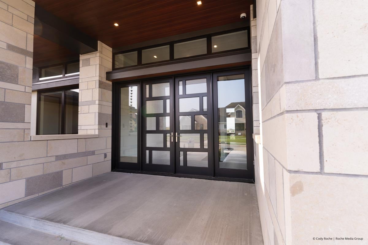 Glass Entrance Doors - Arched Glass Door