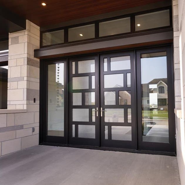 Glass Entrance Doors - Arched Glass Door