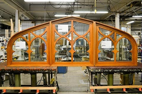 CS73-3, Gothic Elliptical Transom (interior)