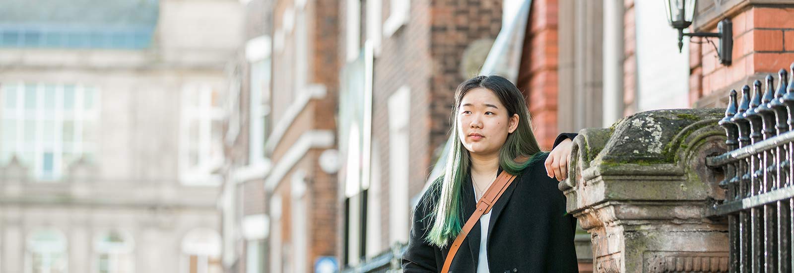 A Liverpool John Moores Student in Liverpool