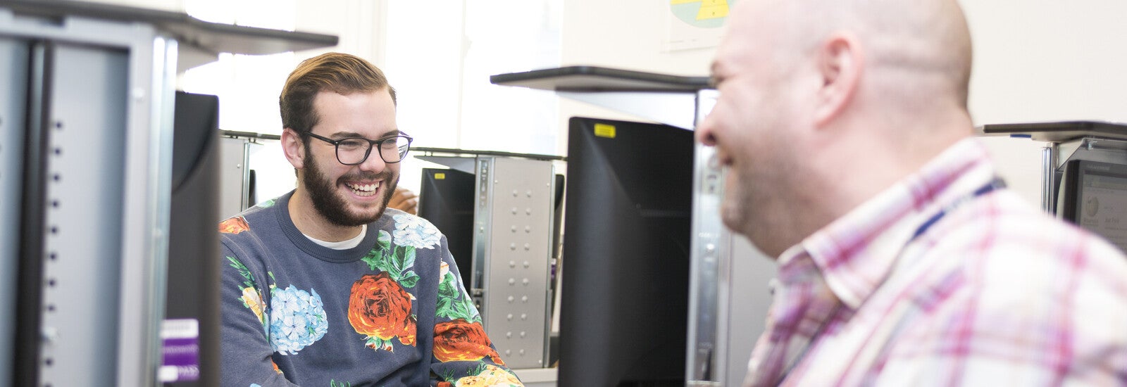 Kingston ISC students in a class at the ISC on campus