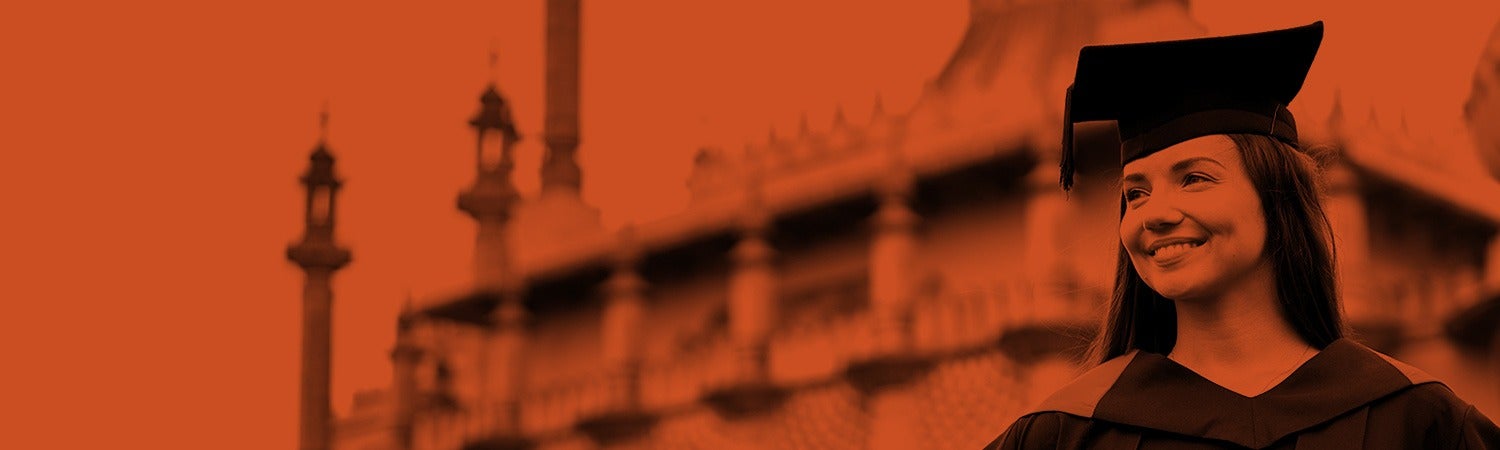 Sussex graduate smiling