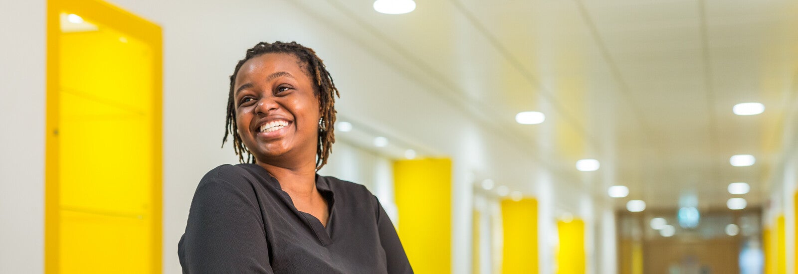 Strathclyde student smiling