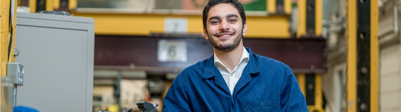 An engineering student at the University of Leeds