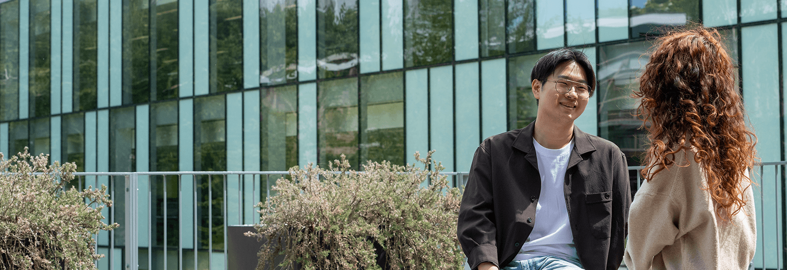 Two international students out in Kingston