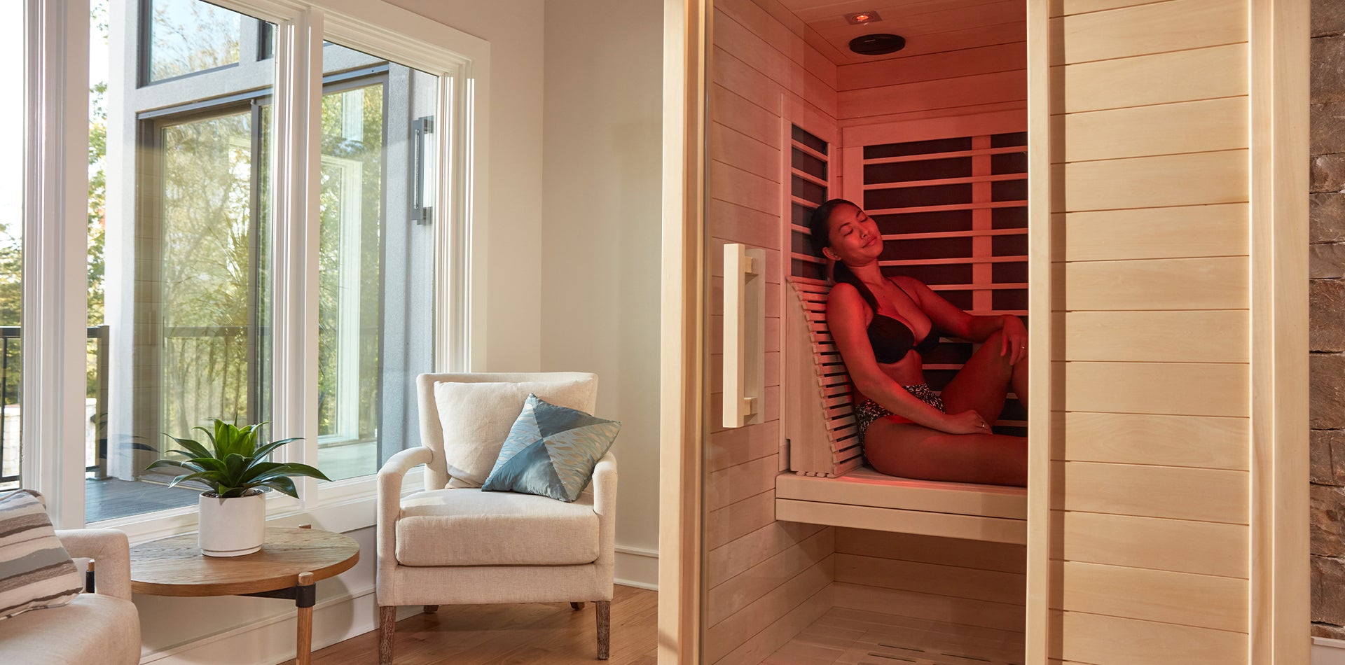 Relaxing in Signature 2 Red Light