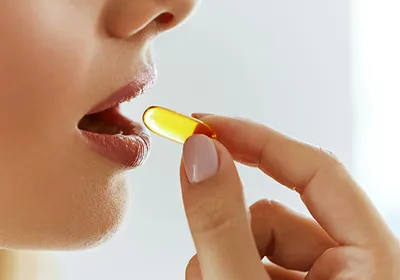 Taking vitamin