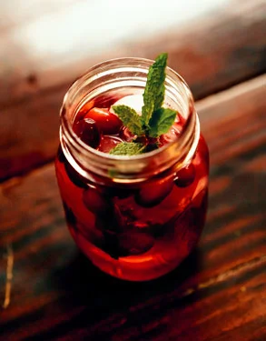 Fruity Fresh Cranberry-Pomegranate Electrolyte Drink