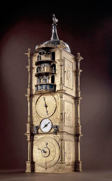 The Strasbourg Clock, built by Isaac Habrecht, 1589, acquired by Octavius Morgan, bequeathed to the British Museum, 1888 (britishmuseum.org)