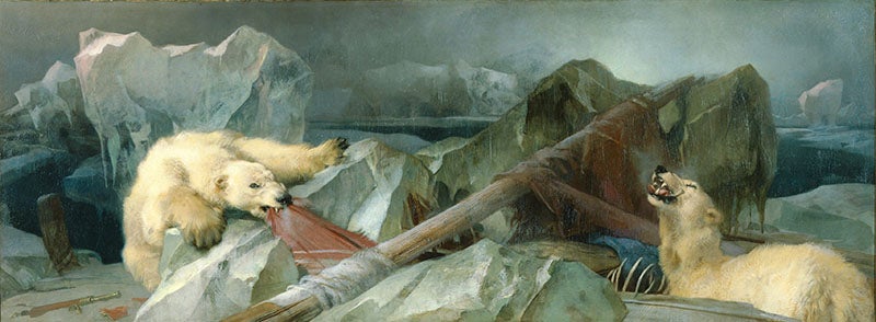 Man Proposes, God Disposes, by Edwin Landseer, oil on canvas, Royal Holloway Collection, University of London (royalholloway.ac.uk)