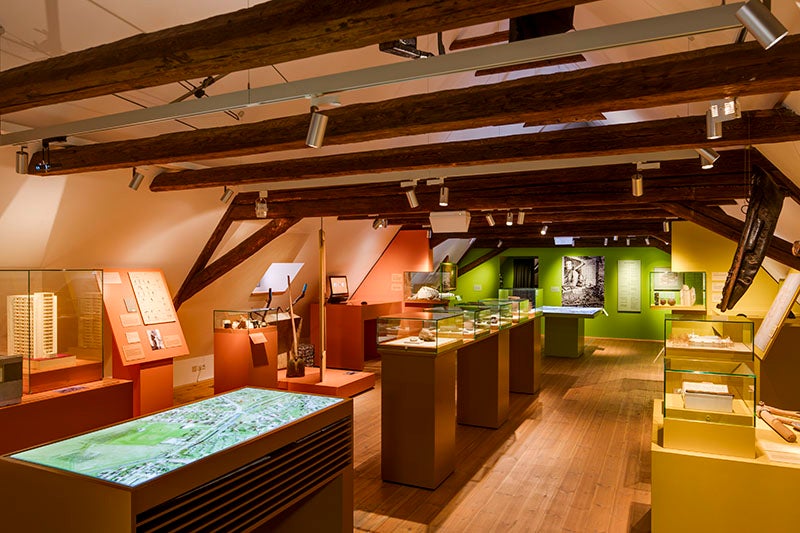 The interior of the Palitzsch Museum in Dresden, recent photograph (palitzsch-museum.de)