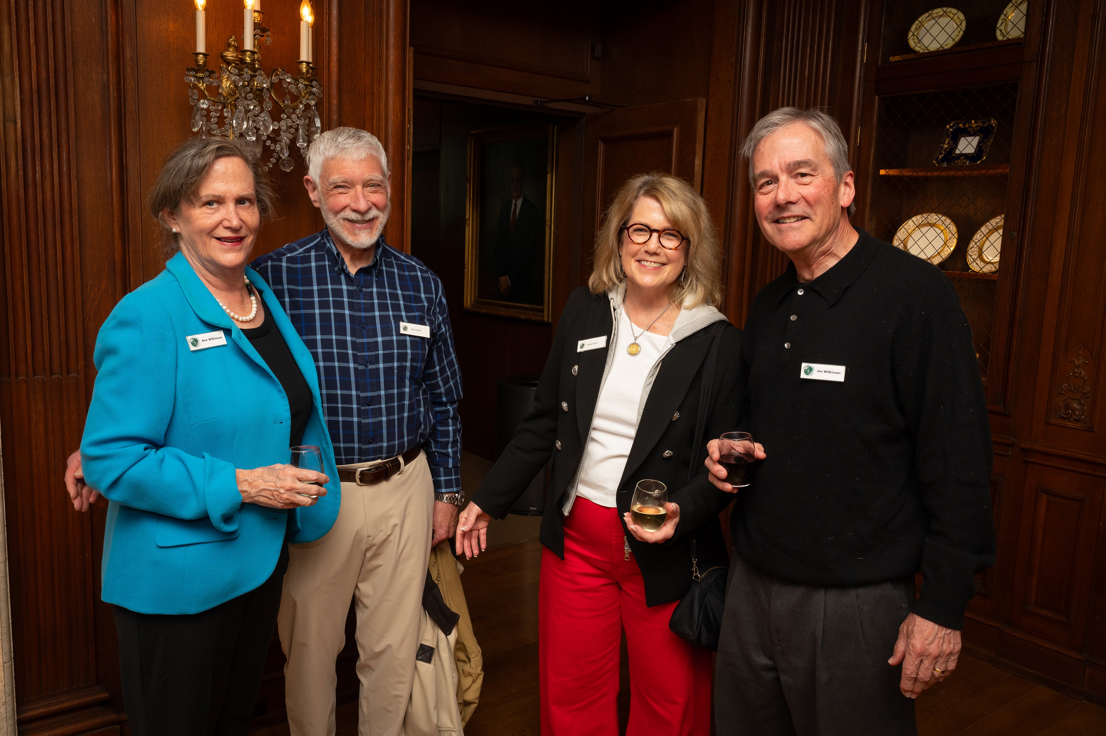 President's Circle Members at a Linda Hall reception