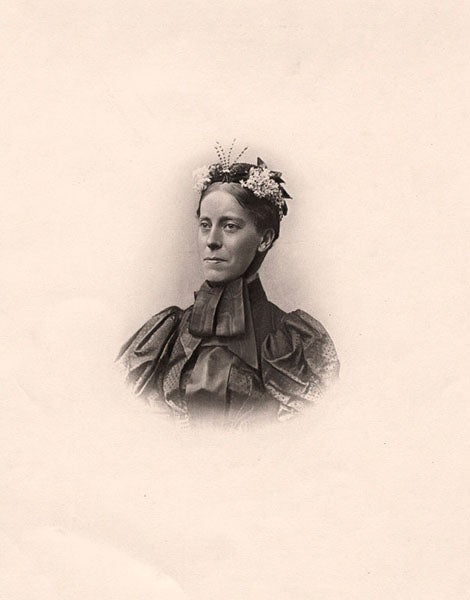 Portrait of Mary Henrietta Kingsley, by Arthur King, photogravure, before 1900, National Portrait Gallery, London (npg.org.uk)