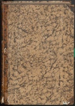 Front binding, Risposta alle opposizioni del s. Lodovico delle Colombe, e del s. Vincenzio de Grazia, contro al trattato del sig. Galileo Galilei, delle cose che stanno sù l'acqua, ò che in quella si nuouono, by Benedetto Castelli, 1615 (Linda Hall Library)
