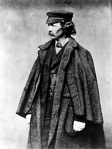 Portrait of Frederick Law Olmsted, photograph, 1857 (Wikimedia commons)
