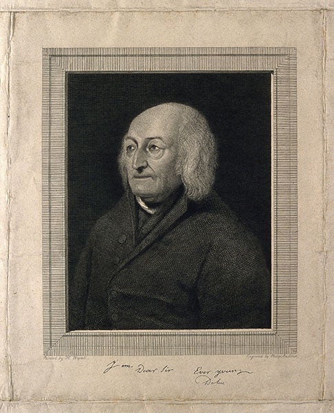 Portrait of Jean-André Deluc, engraving by P. Audinet after H. Wyatt, Wellcome Collection (wellcomecollection.org)