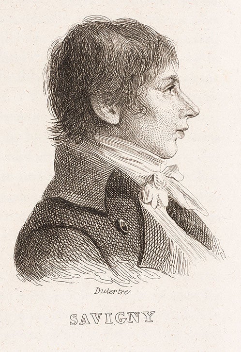 Jules-César Savigny, from Louis Reybaud, Histoire de l’expédition française en Égypte (Paris 1830-36) v. 8.