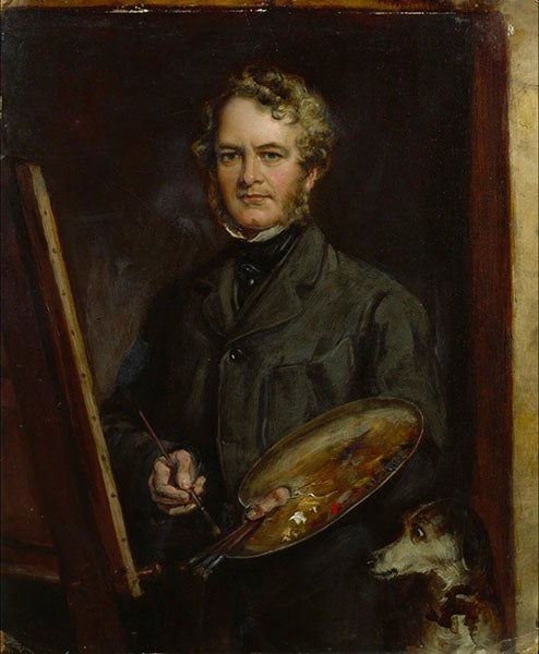 Portrait of Edwin Landseer, by Sir Francis Grant, oil on board, ca 1852, National Portrait Gallery, London (npg.org.uk)