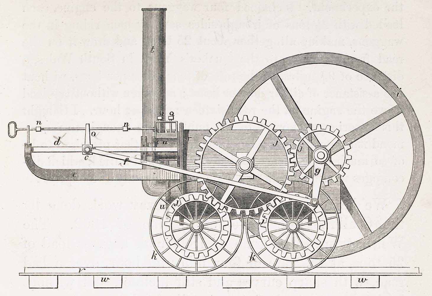 Trevithick's Tramroad Locomotive
