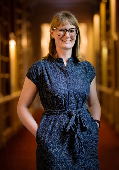 Photo of Linda Hall Library fellow Sheryl Wombell