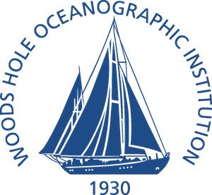 The logo of the Woods Hole Oceanographic Institution, showing the research vessel Atlantis, commissioned by Henry Bigelow in 1930 and launched in 1931 (Wikipedia)
