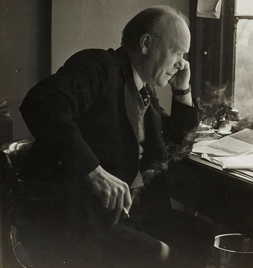 Portrait of William T. Astbury, undated photograph, Brotherton Library, University of Leeds (whatisbiotechnology.org)